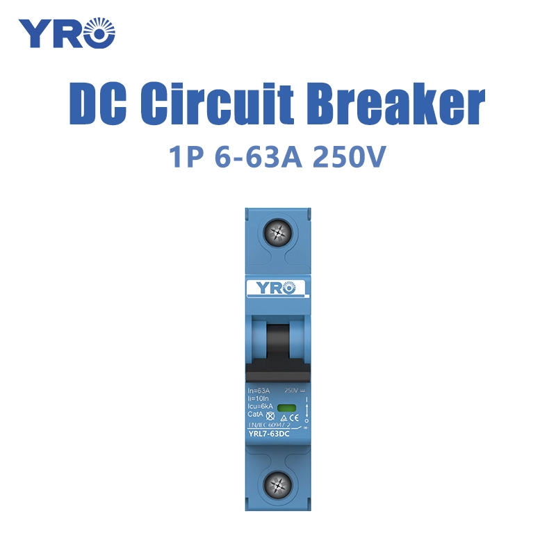 1P 6-63A 250V डीसी सर्किट ब्रेकर