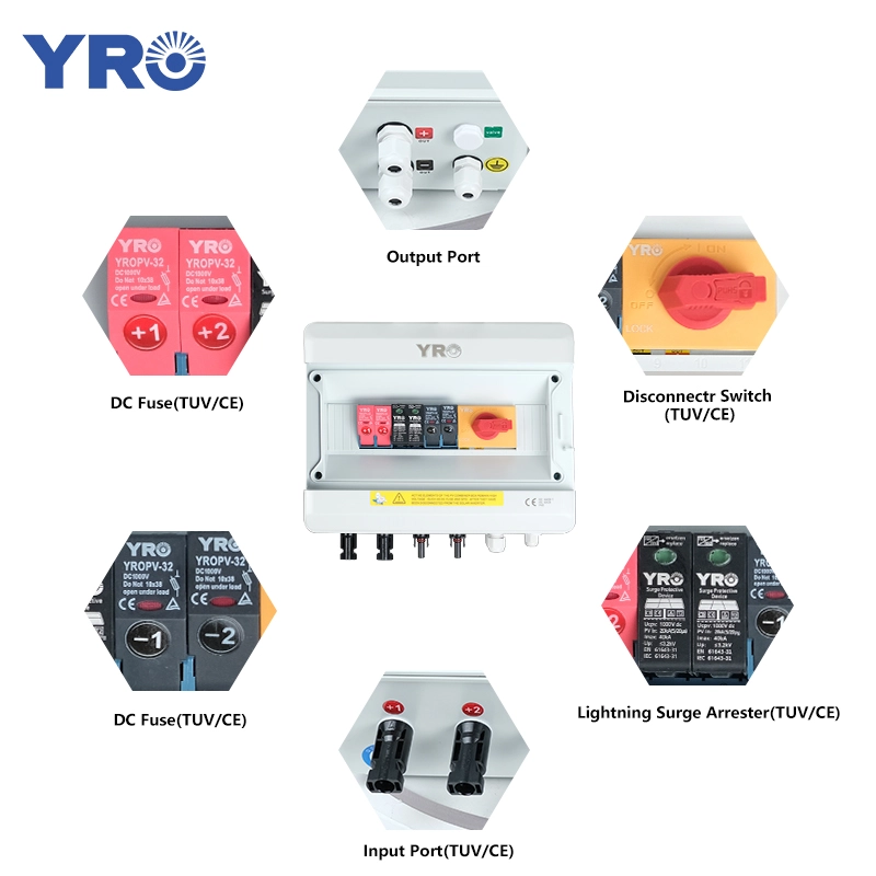 2 In 1 Out 1000v Dc With Disconnect Switch