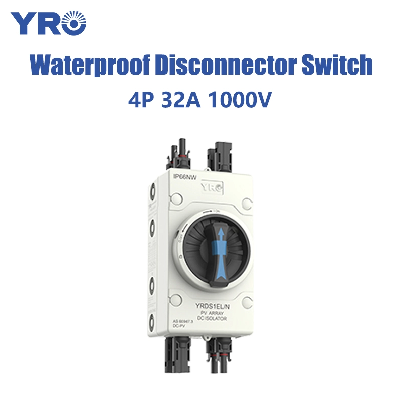 IP66 4P 32A 1000V 2 स्ट्रिंग्स टॉप इन बॉटम आउट